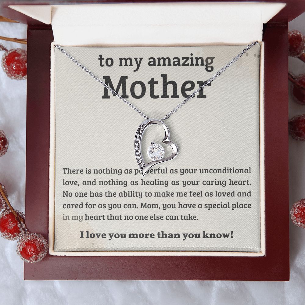 Mom - Caring Heart - Necklace