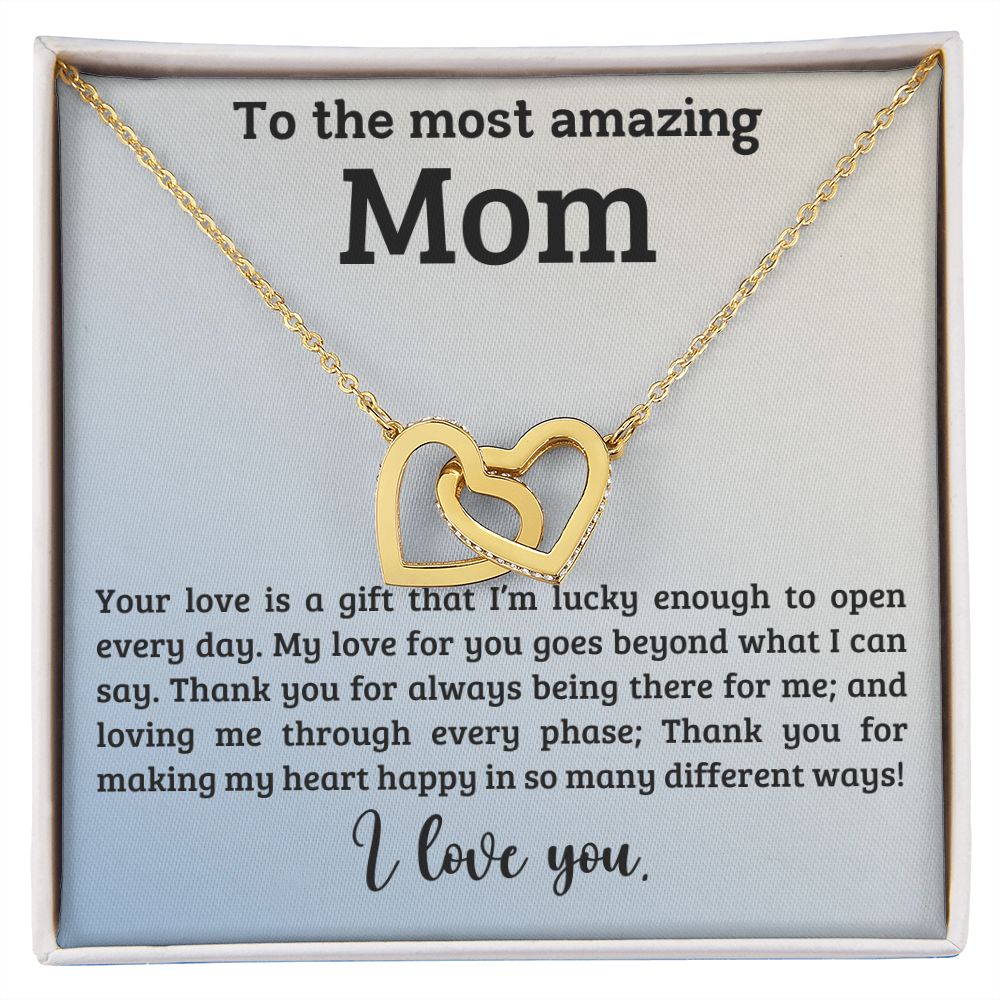 Mom - Love is a Gift - Necklace