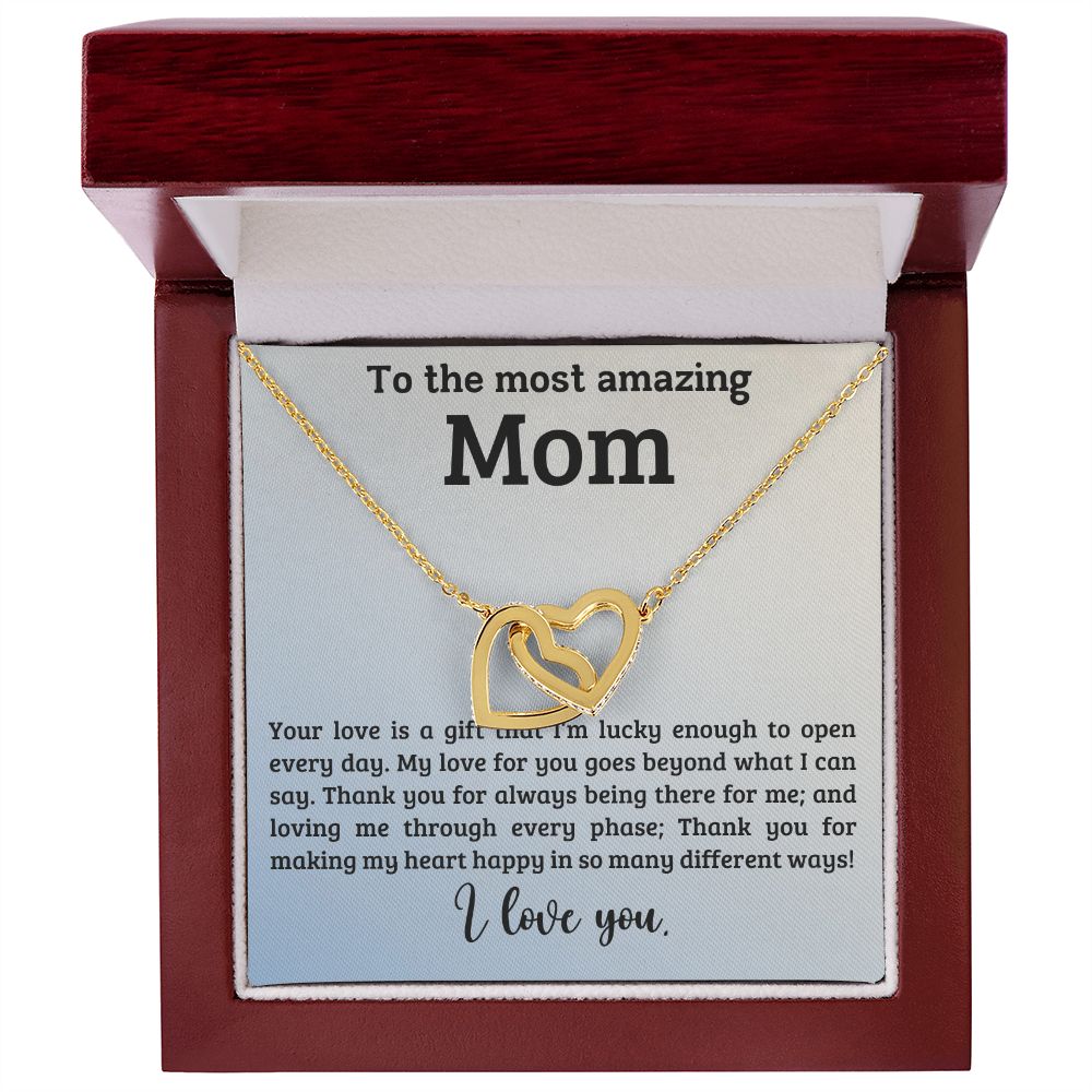Mom - Love is a Gift - Necklace