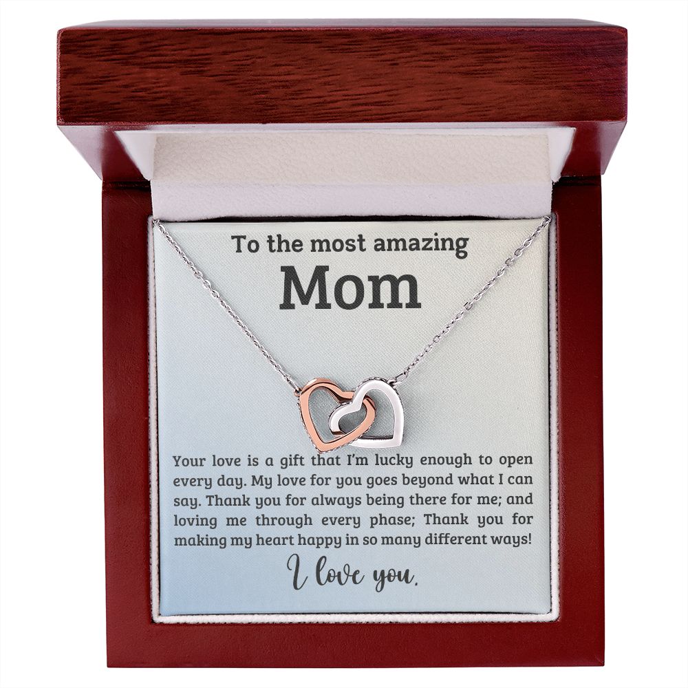 Mom - Love is a Gift - Necklace