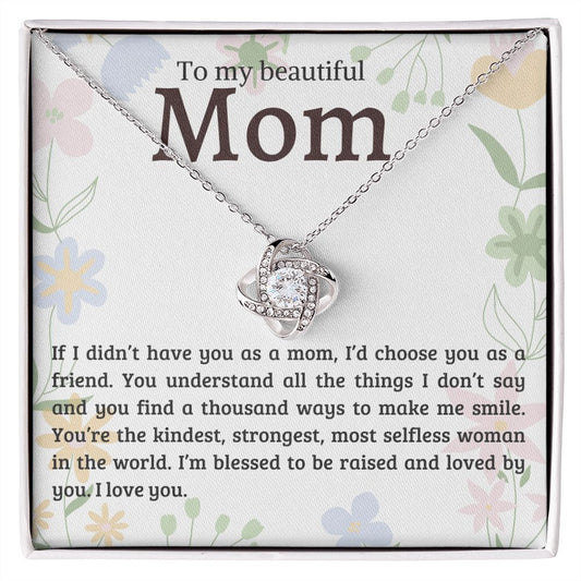 Mom - I'd Choose You - Necklace
