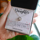 Daughter - Love, Strength & Beauty - Love Knot Necklace