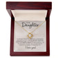 Daughter - Perfect Heart - Love Knot Necklace
