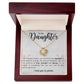 Daughter - Love, Strength & Beauty - Love Knot Necklace