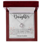 Daughter - Love, Strength & Beauty - Love Knot Necklace