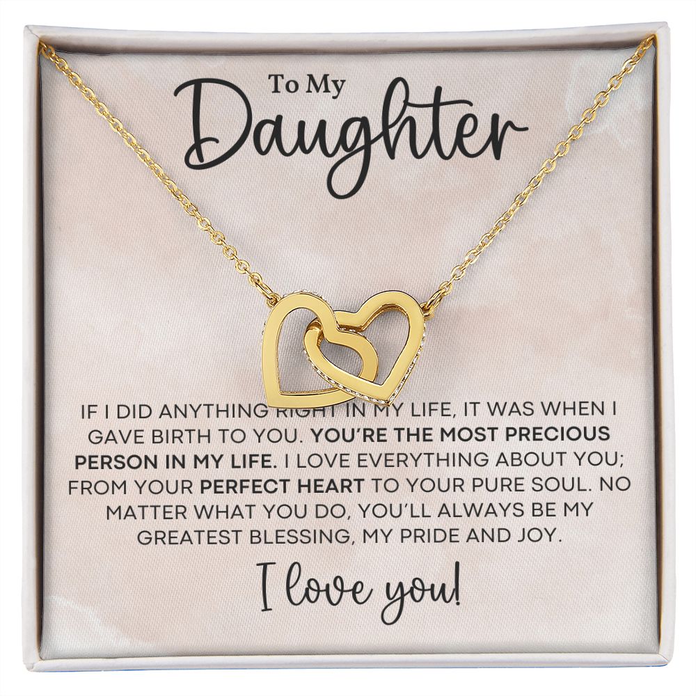 Daughter - Perfect Heart - Necklace