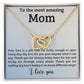 Mom - Love is a Gift - Necklace