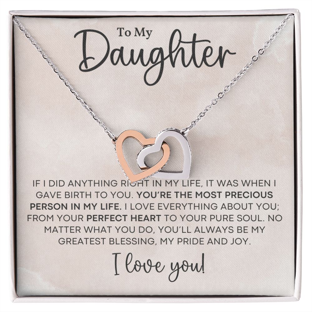 Daughter - Perfect Heart - Necklace