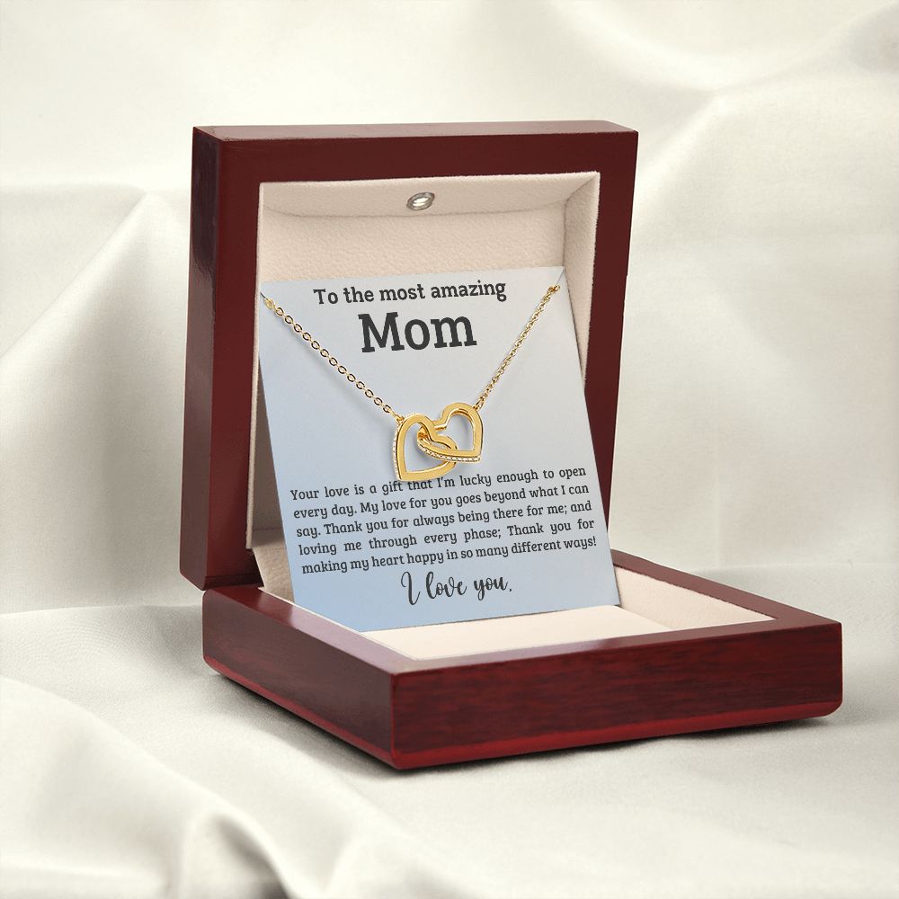 Mom - Love is a Gift - Necklace
