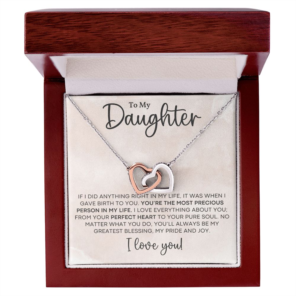 Daughter - Perfect Heart - Necklace