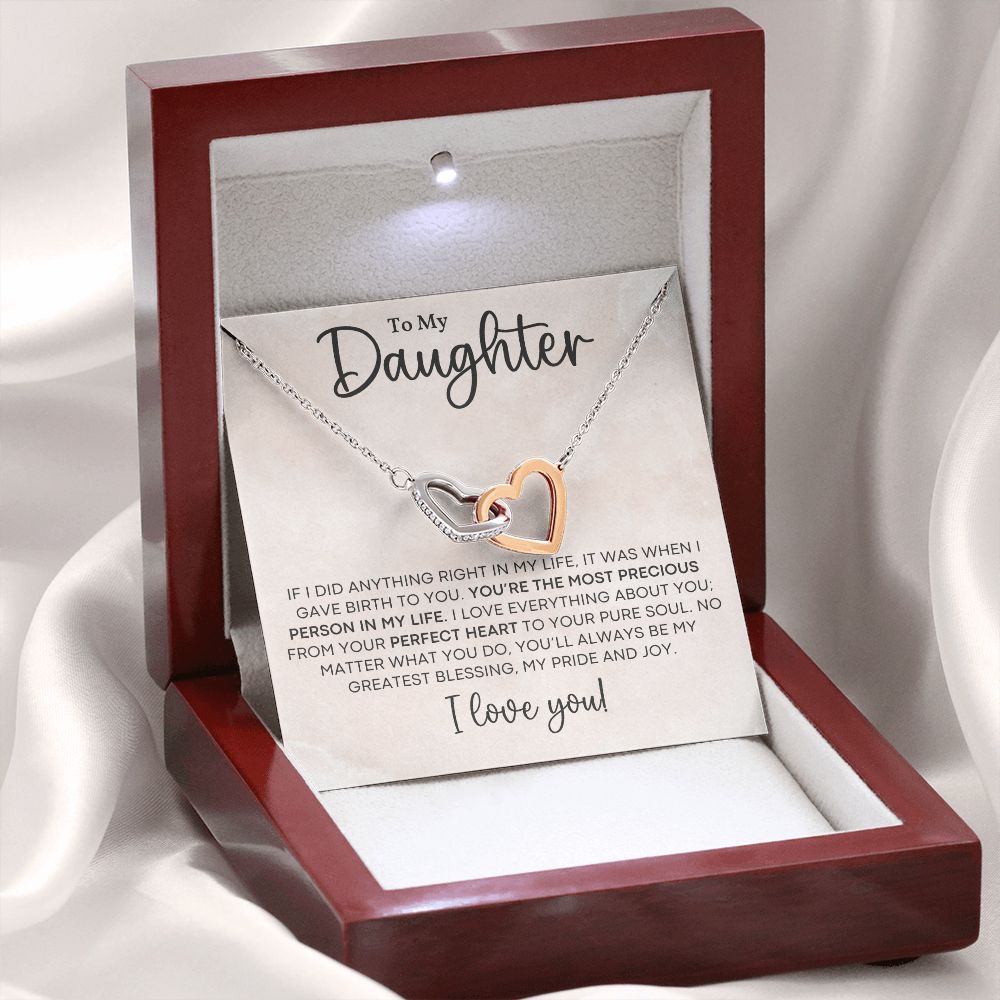 Daughter - Perfect Heart - Necklace