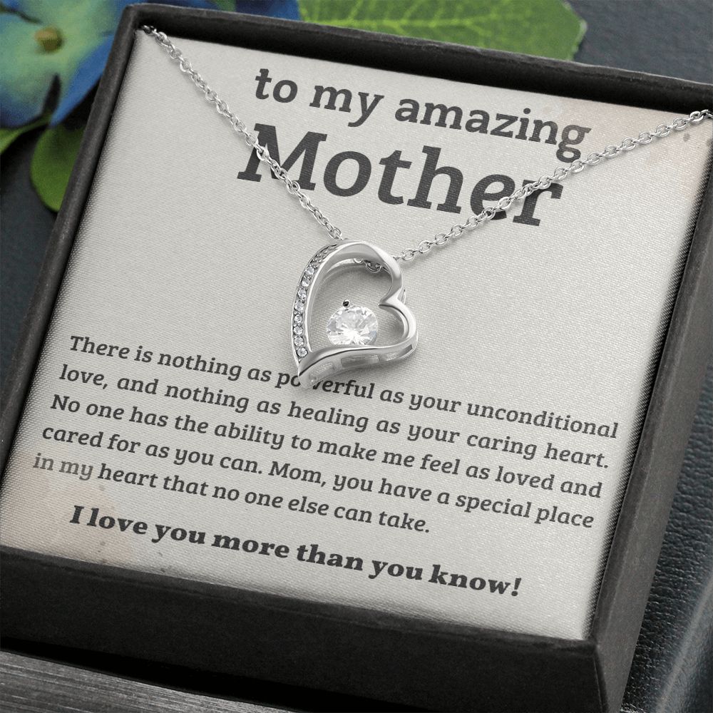 Mom - Caring Heart - Necklace